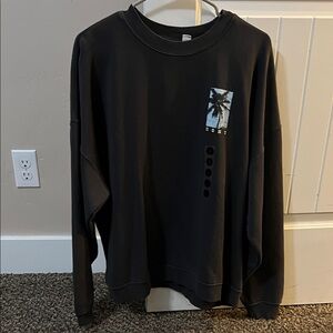 Roxy Sweatshirt with Palm Tree Graphic